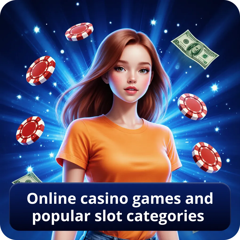 Online casino games and popular slot categories