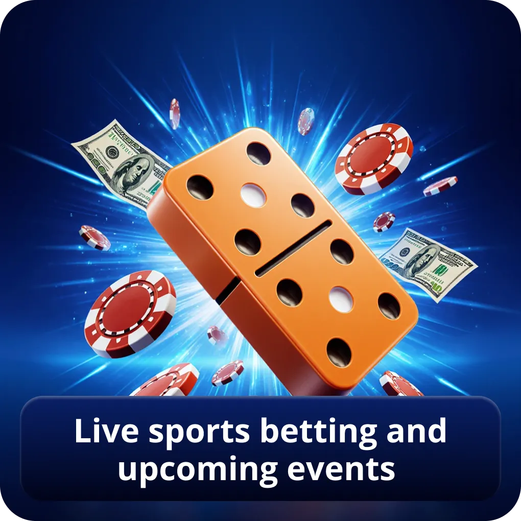 Live sports betting and upcoming events