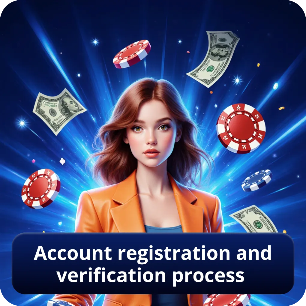Account registration and verification process